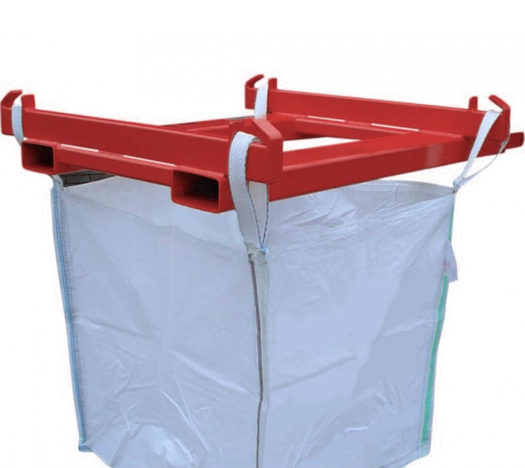Fork Mounted Bag Handler Made in the UK TippingSkips.co.uk