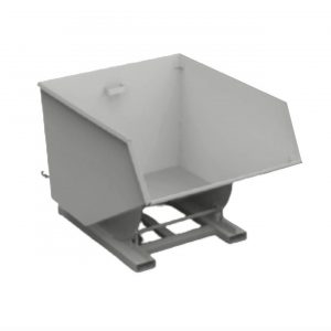 1750L ECO Tipping Skip Goosewing Grey