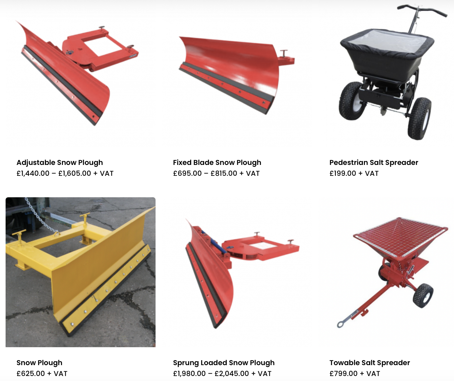 Prepare for Winter With Tipping Skips’ Forklift Snow Ploughs and Salt Spreaders